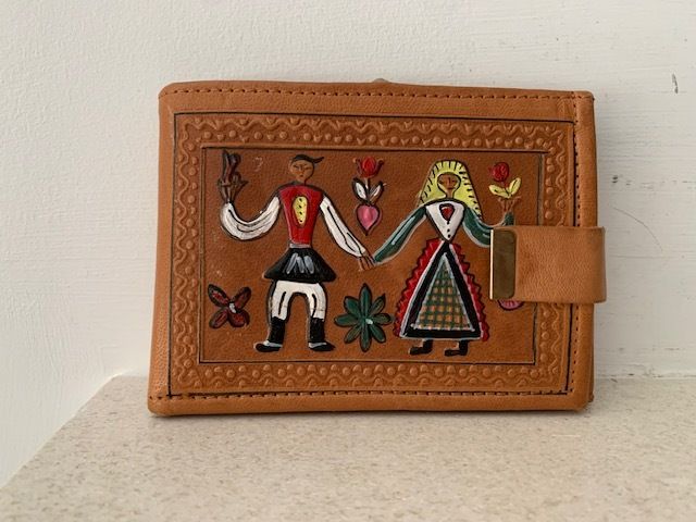 Vintage Leather Mexican Purse