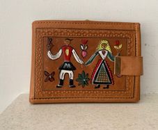 Vintage Leather Mexican Purse