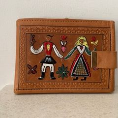 Vintage Leather Mexican Purse