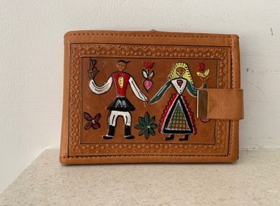 Vintage Leather Mexican Purse