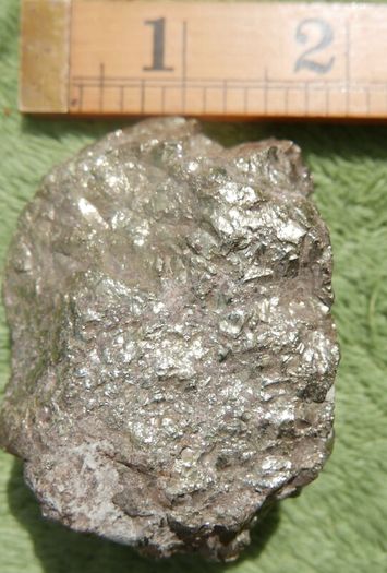 Golden Pyrite Crystal Cluster