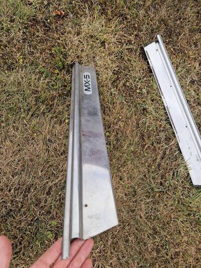 Mk1 Mazda mx5 chrome sill plates / kick plates / covers ( mx 5 mx-5 miata eunos roadster  )
