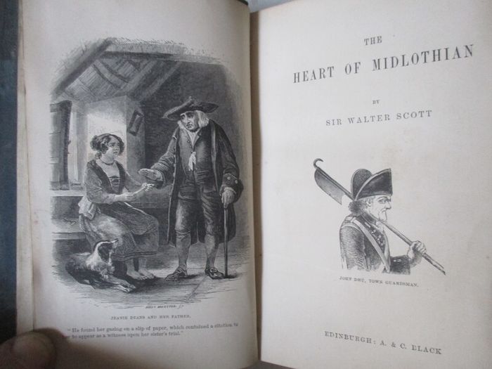 1879, The Waverley Novels - 7 Odd Volumes