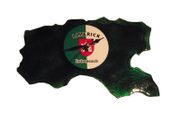 Handmade Glass County Clock - Limerick