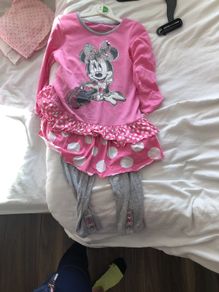 girls Minnie Mouse outfit age 4