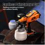 BRAND NEW 1200ML Cordless Electric Spray Gun w/3 Sizes Copper Nozzle Flow Control Airbrush High Power Paint Sprayer With 2000mAh Lithium Image 2