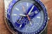 Watch Seiko Pilot Chronograph.