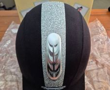 Junior X-Air Dazzle Plus Peaked Horse Riding Helmet