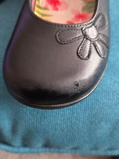 Girls leather school shoes - Petasil