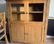 Oak Highboard