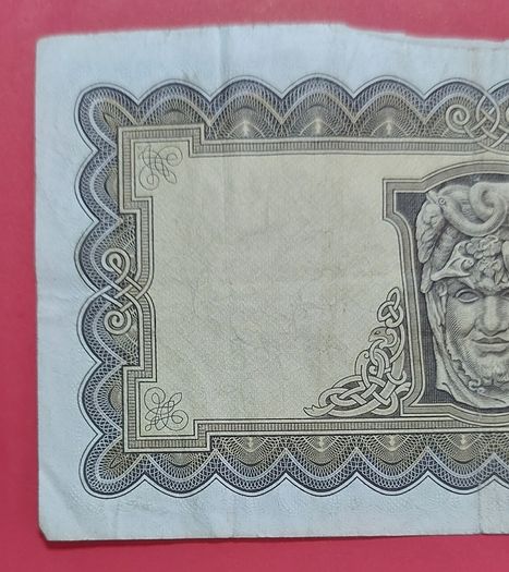 Irish 1973 Lavery Five pound banknote in Fine condition