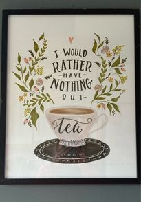 Framed Kitchen Print