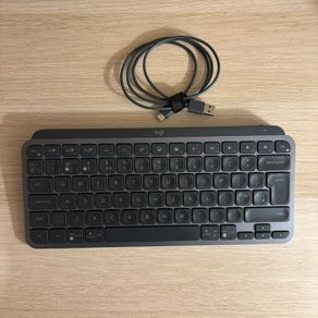 Logitech MX Keys Mini Wireless Keyboard + USB-C Charging Cable