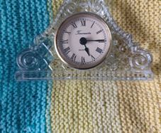 glass clock