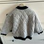5-6y LBP grey bomber jacket Image 3