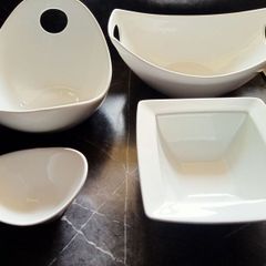 Oval / Square bowls from Ten Strawberry Street & Churchill Alchemy