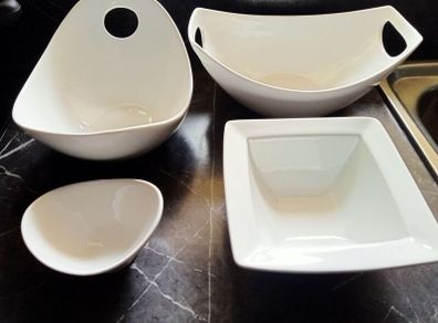 Oval / Square bowls from Ten Strawberry Street & Churchill Alchemy