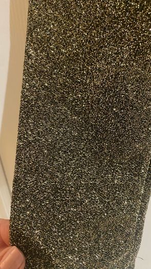 Savida gold glitter top