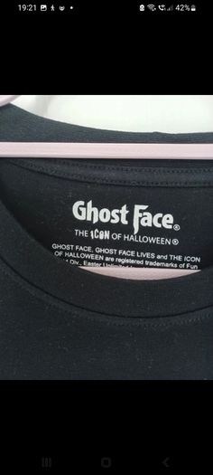 New Mens Scream Ghost Face Tshirt Size Large