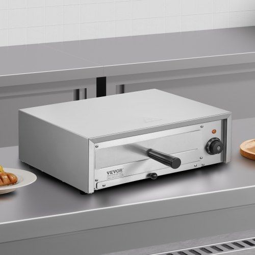 Countertop Electric Pizza oven 12inch 1500W 0-300C Temp Range