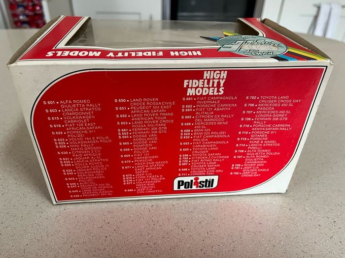Rover 3500 Police 1/25 Polistil Rare Year 1980