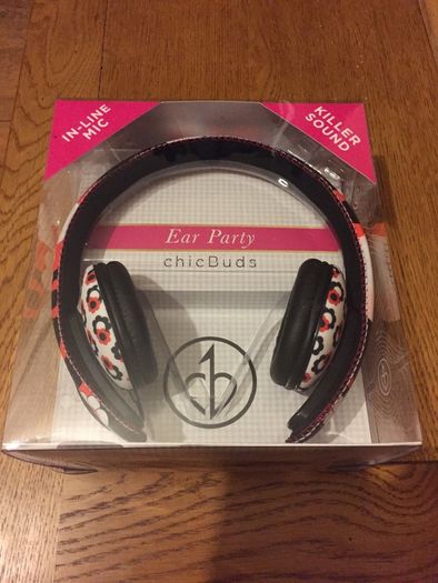 headphones in line mic brand new