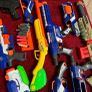 Selection of kids guns(mainly Nerf) Image 6