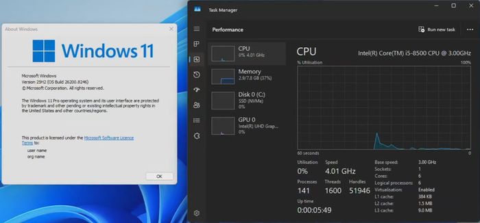 Hp Pc 290 G1 Sff --i5 8500--