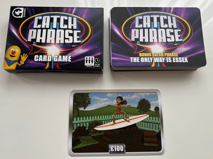 Bundle of Card Games- Catch Phrase and Sports Quiz