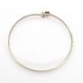 Thin Sterling Silver Bangle, 1991 Image 4