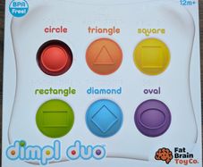 Sensory button tablet in box