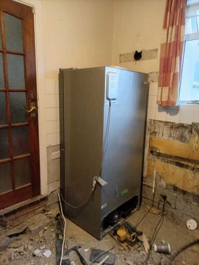Belling American Style Fridge Freezer