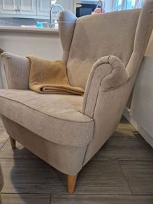 Armchair with Footstool