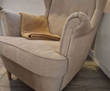 Armchair with Footstool