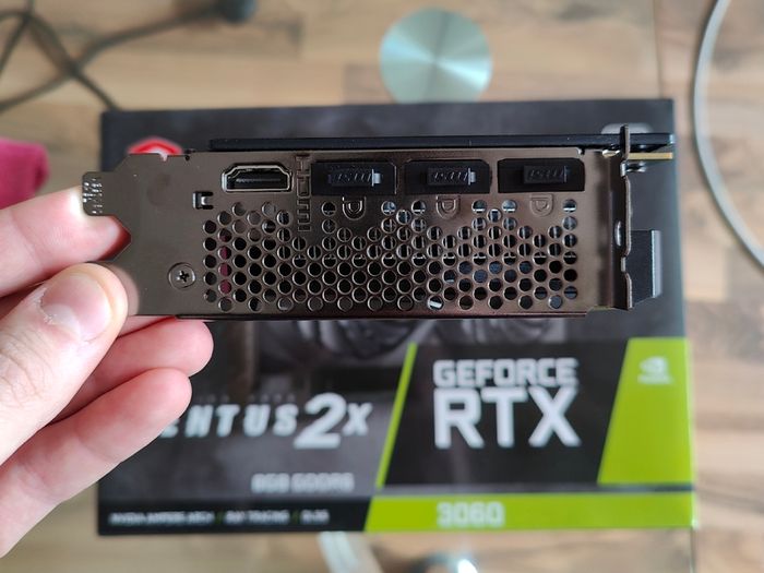 MSI RTX 3060 8GB Ventus 2X Graphics Card Like New
