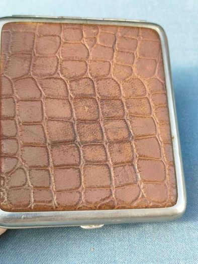 Vintage Colibri table lighter and Two cases