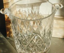 Galway Crystal ice bucket