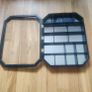 Hanging Mirrored Display Cabinet Image 3