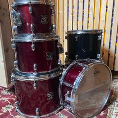Gretsch Blackhawk Drums and extras
