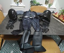 Boys Darth vadar star wars costume