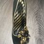 Korky's Women's Black Heels with Gold Detail - Size UK 4 Image 6