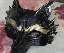 nice quality wolf mask . veru comfortable to wear.  no sweating. used once