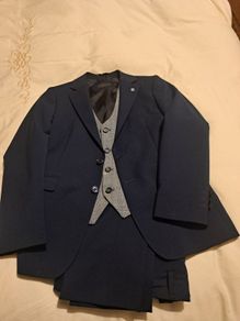 Boys Communion suit.