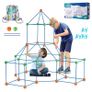Fort Building Kit STEM Construction Toy 120PC or 240PC Castle PlayToy Set Image 3