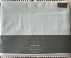King Size Valance White