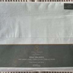 King Size Valance White