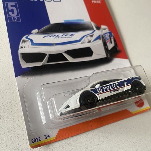 Tesla Roadster, VW Transporter, Fiat 500, Lamborghini Gallardo, Jeep Renegade - Stars of France 2022 Assortments - Exclusive Matchbox