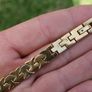 gold tone bracelet Image 3