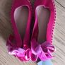 Zara Fusia Pink Satin Espadrille Flats Image 2