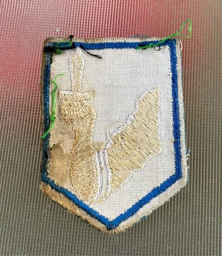 Irish Defence Forces early western command patch